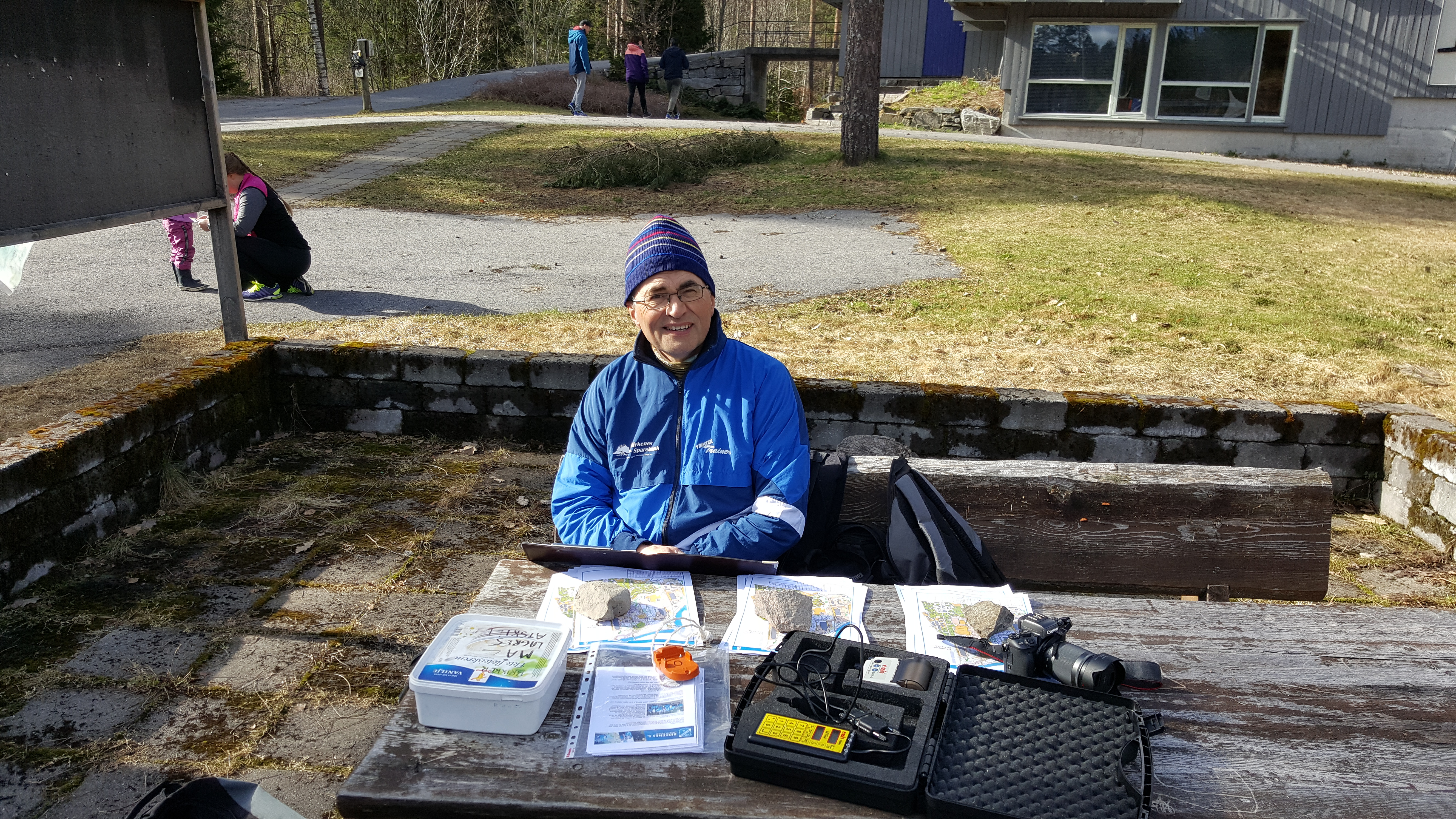 Årets første treningsløp er unnagjort.