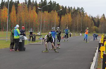 Testløp Torsby rulleski 4 skytinger