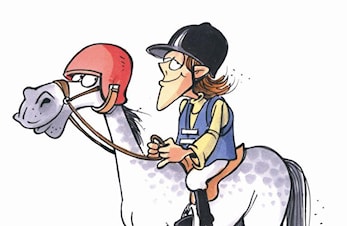 Klubbstevne i dressur og sprang på Harestua neste helg