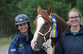 Lene Hammeren med seier i Sverige!
