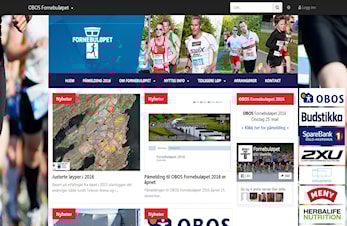 Endelig oppe med ny nettside