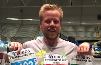 Jonas løper alle distanser også i år