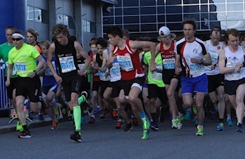 Rask 5 km løype på Fornebuløpet