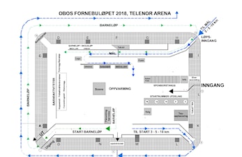 Siste info om påmelding, utlevering av startnr, liveresultater, parkering etc