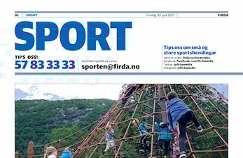 Førde IL Sommaridrettsskulen arrangert for 30. gong