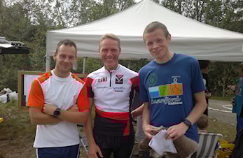 Foto frå premieutdelinga KM langdistanse 28. august