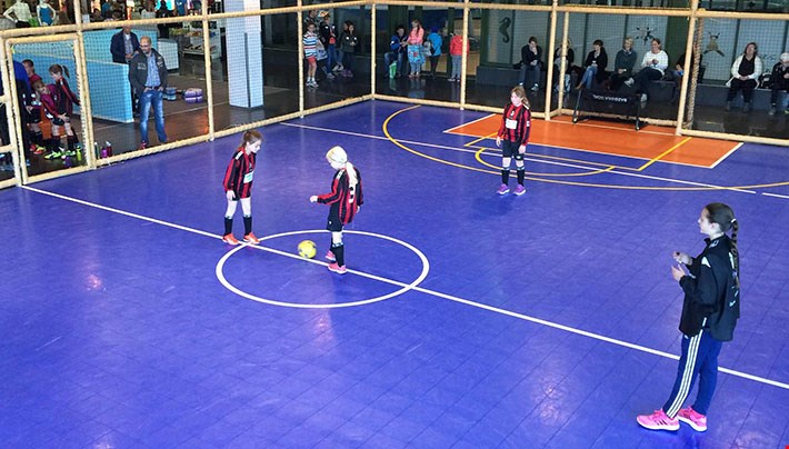 Jenter 05-06 på testdag for nytt tilbud fra ØFK