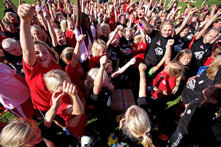 Jentefotballdagen 2018