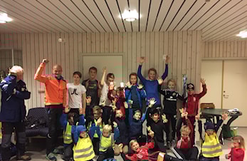 Løpskarusell - premieutdeling