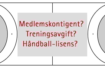 Medlemskontigent, treningsavgifter og lisenser for sesongen 2016/2017