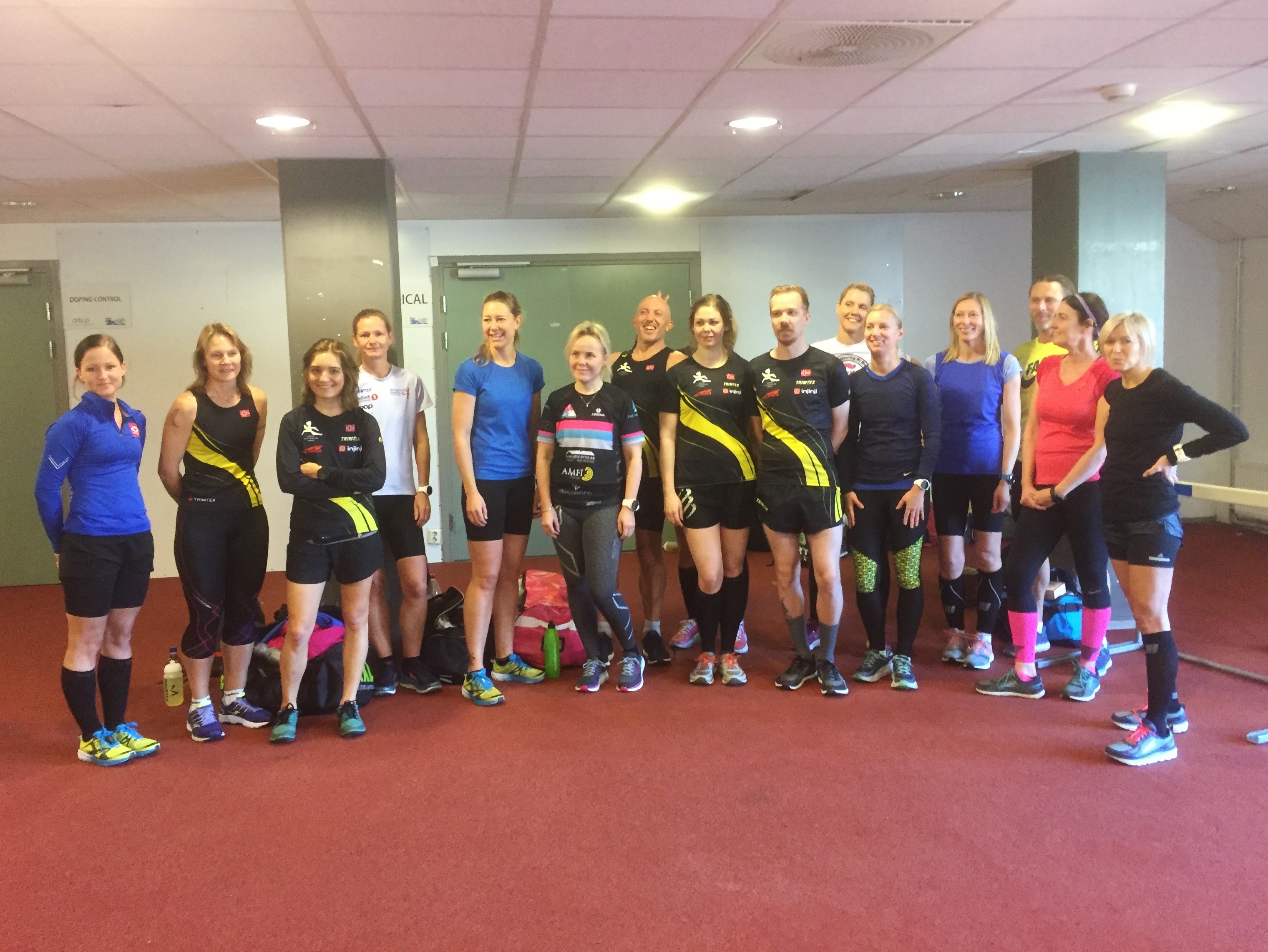 Mange var med på Bislett 2-dagers trening