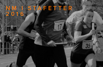 NM I STAFETTER I TRONDHEIM - 21. og 22. MAI 2016