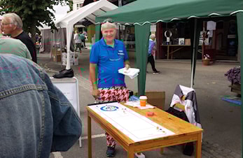 Stor interesse for curlingstanden