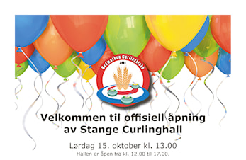 Velkommen til åpning