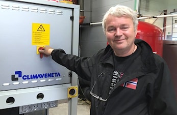 Et stort øyeblikk for Terje