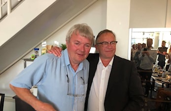 Forbundets hederstegn til Terje og Kjell