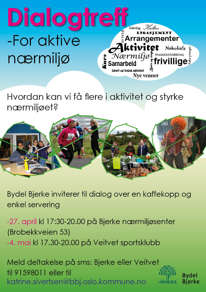 Dialogtreff på Veitvet Klubbhus