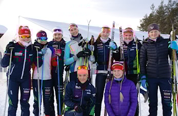 Njård på Hovedlandsrennet i Tolga for 15- og 16-åringer