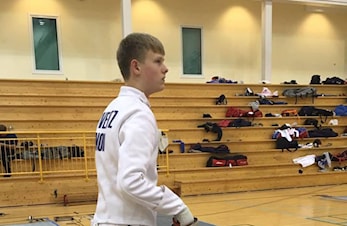 Tinius Rivertz med start på dommerkarriere som ny nasjonal fektedommer!