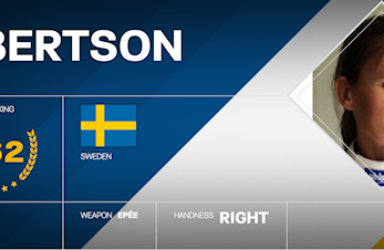 Pia fra Njård Fekting og Sverige med sølv i VM for Veteran 2017