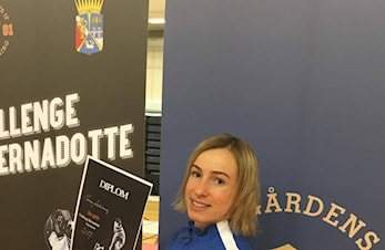 Bronse til Irina Aschehoug i Challenge Bernadotte