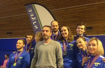 NM i fekting 2018 - 5 medaljer i senior for Njård, og dominanse i senior herrer med gull i lag og 6 på topp ti.