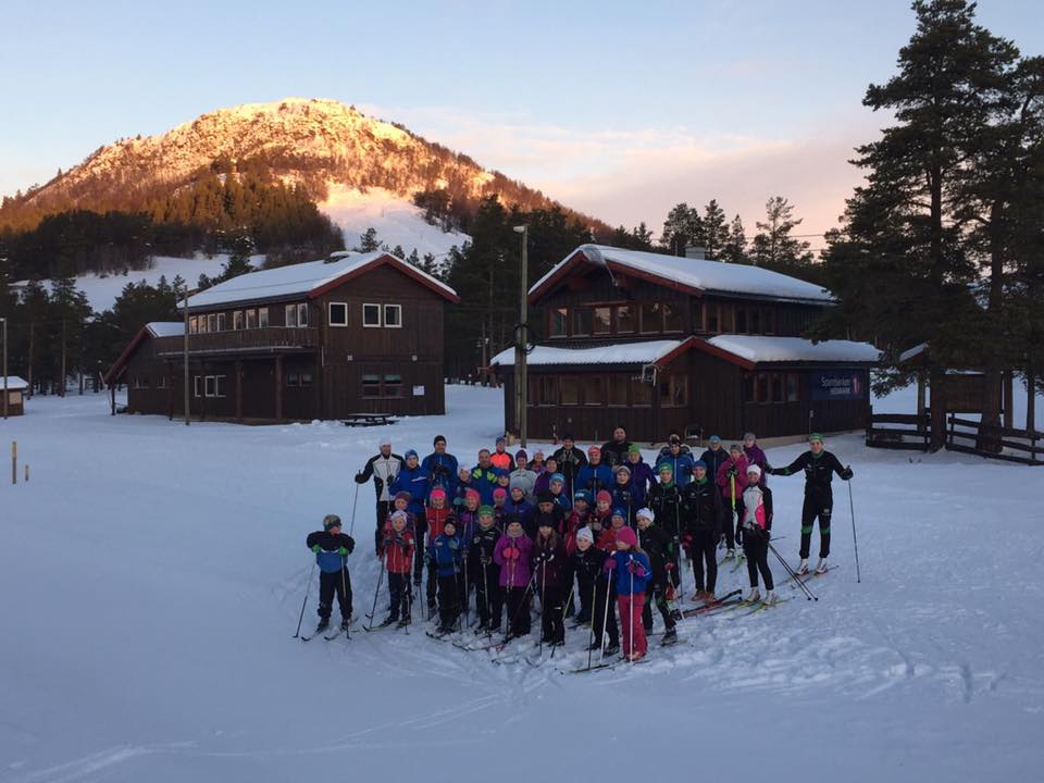 Skisamling på Savalen