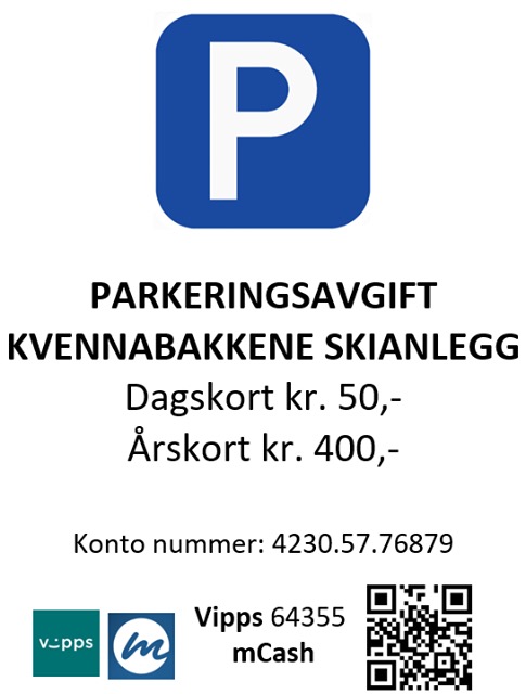Husk å betal parkering når du er på Kvennabakkan👍
