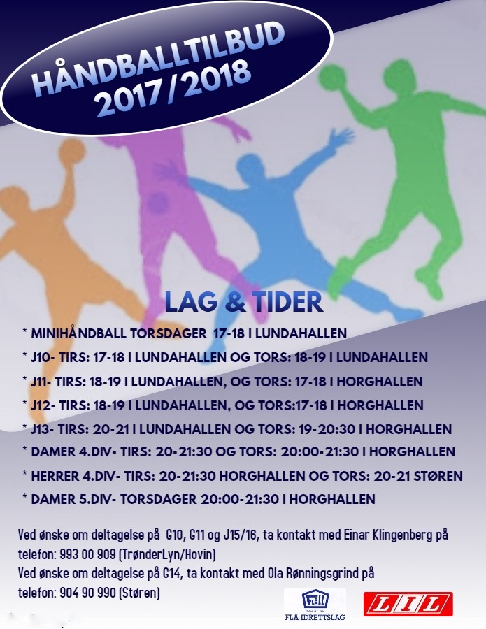 Aktivitetstilbud Sesongen 2017/2018