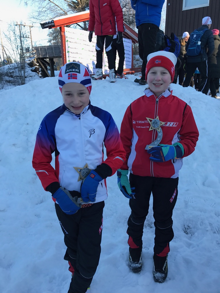 Guro og Ida deltok på Melhusbanken skifestival