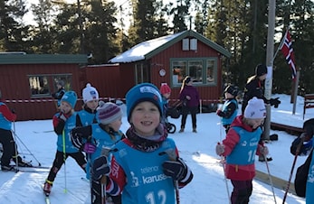 4 stykk fra Lundamo deltok på dagens Trønder-Lyn renn