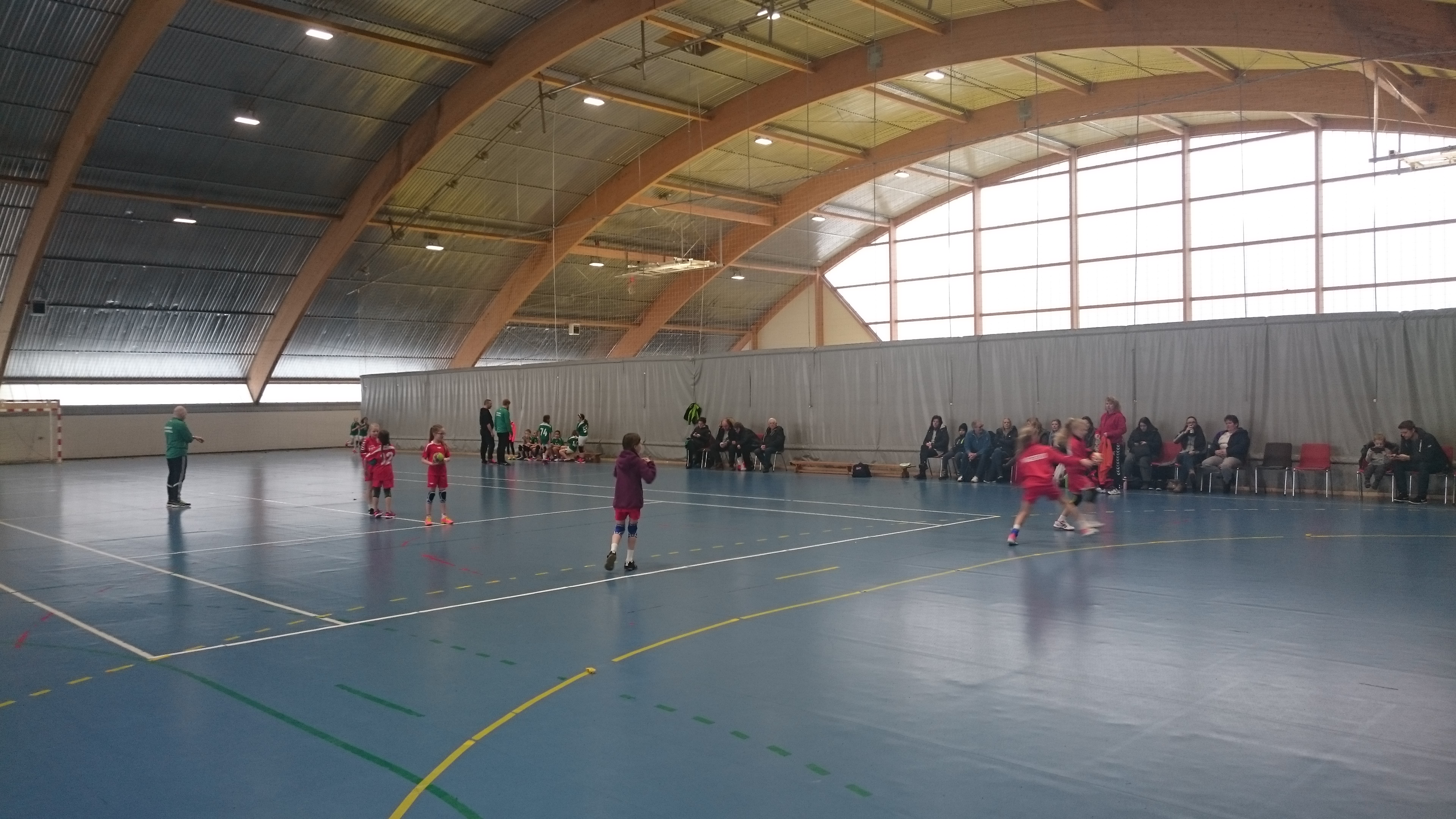 Vennskapsturnering i Flatebyhallen