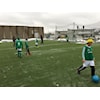 Kamp mot Larvik Turn i snøværet 10. Mai.