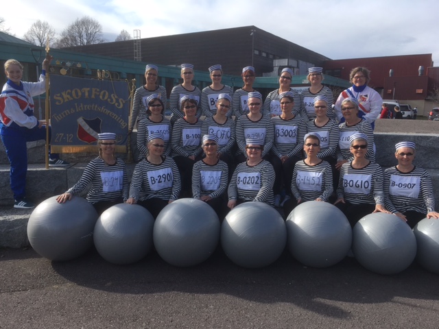 Skotfossturnerne på storkretsstevne i Horten