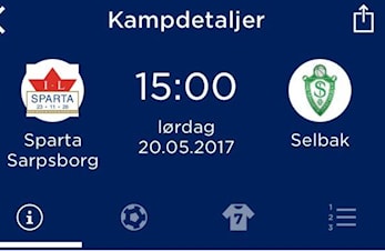 20. mai, kamp mot Selbak - Uavgjort igjen