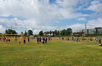 Beachvolleyballturnering for 8. klassinger.