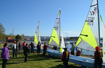 Sesongstart for jolleseilerne!