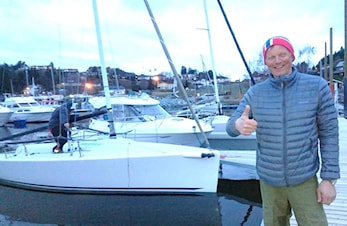 Sjøsetting av Melges 24