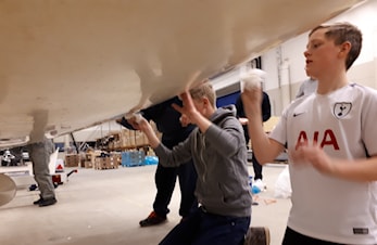 Første økt av vårpussen i gang