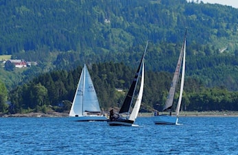 "Miles Ahead" raskeste båt på Saltøya rundt 2018