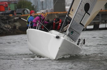 Mye vind og action på