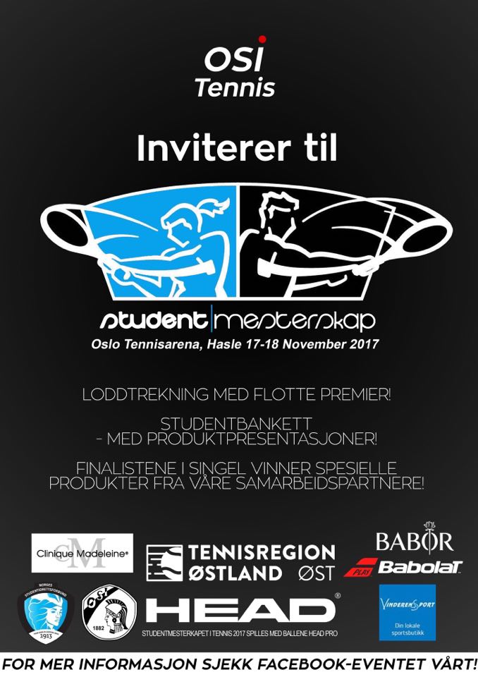 Studentmesterskap i Tennis / Student Championship in Tennis