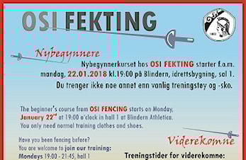 Nybegynnerkurs våren 2018
