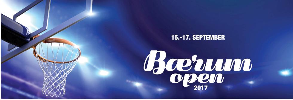 Bærum Open 15. - 17. september.