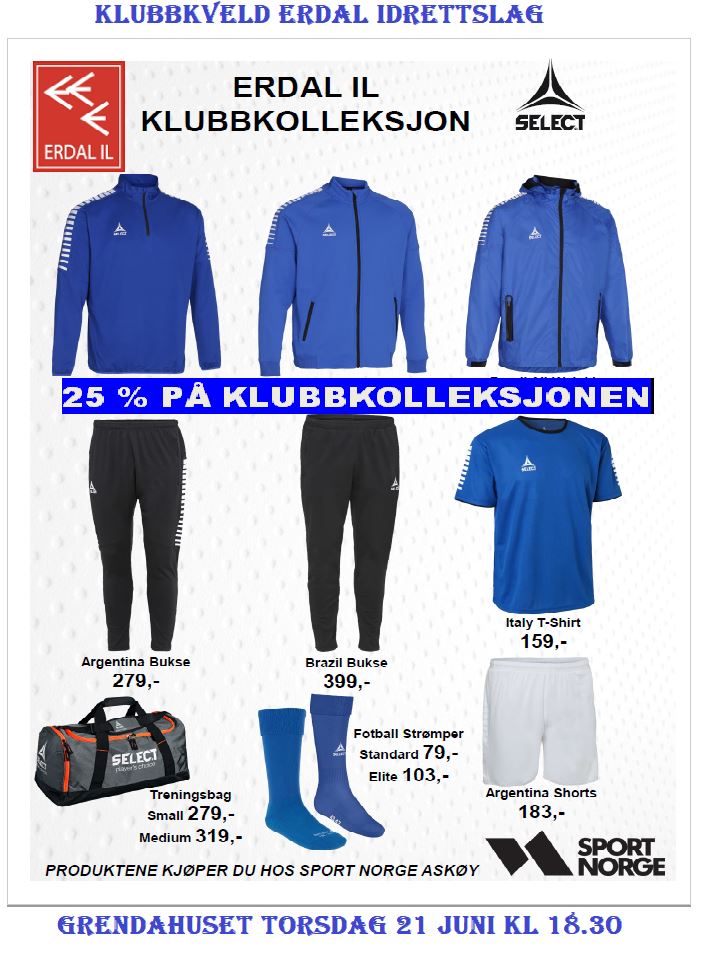 Klubbkveld Erdal Idrettslag