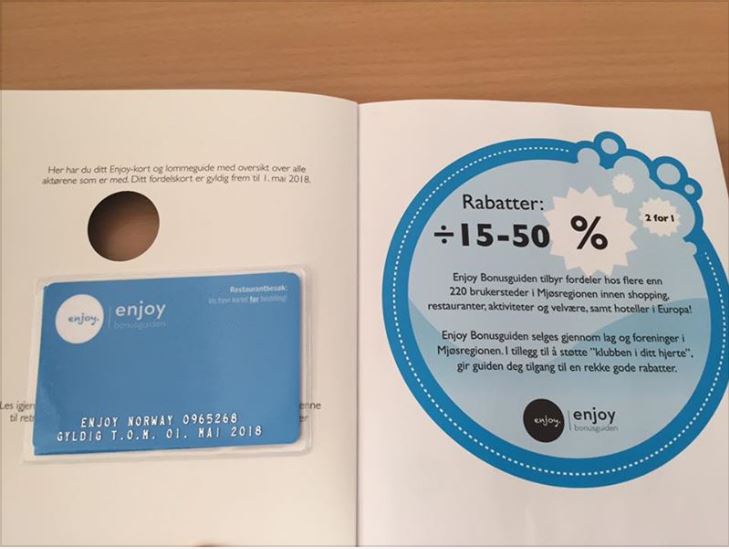 Salg av Enjoy Bonusguiden