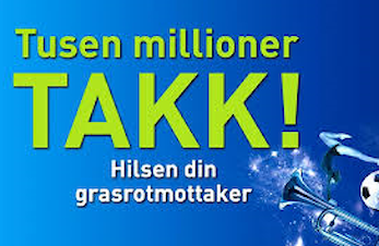 Nesten 30.000 kroner i Grasrotandel hittil i år !