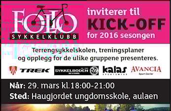 Kick-off for 2016 sesongen
