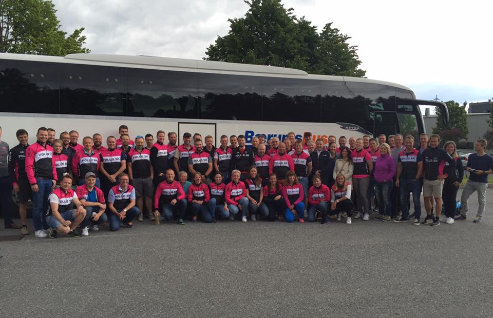 Follo sykkelklubb er klare for avreise til Lillehammer, Styrkeprøven 2016