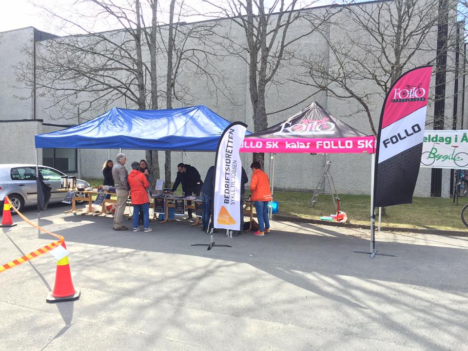Kick-off  "Sykle til jobben" aksjonen i Ås